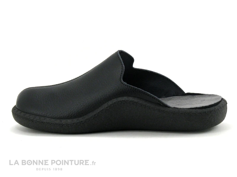 Sogex - COMTE Noir - Pantoufle Mule Homme 3 Sogex - COMTE Noir - Pantoufle Mule Homme – Image 3