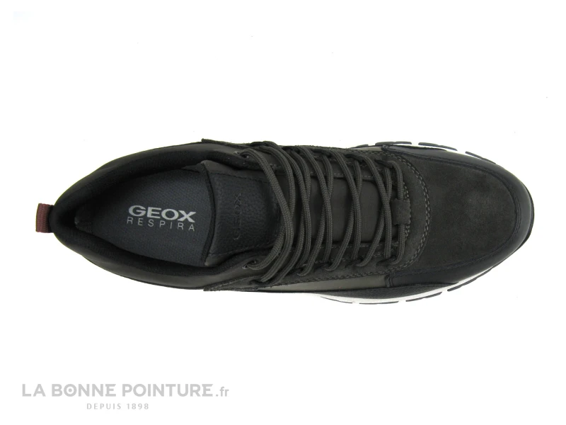 Geox DELRAY - U260MB - Black Mud - Basket Ville Homme 6 Geox DELRAY - U260MB - Black Mud - Basket Ville Homme â Image 6