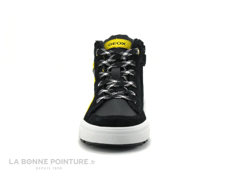 Geox WEEMBLE J26HAB - Black Yellow - Sneakers Montante GARCON 2 Geox WEEMBLE J26HAB - Black Yellow - Sneakers Montante GARCON – Image 2