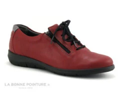 Nouvelles versions 13 Suave Oxford 6657 AT - Acerola Champagne - Derby Cuir Rouge
