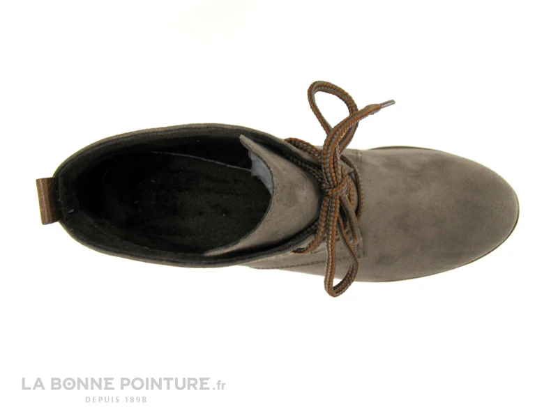 Marco Tozzi 2-25107-27 Pepper Comb - Boots Talon Haut Marron Taupe 6 Marco Tozzi 2-25107-27 Pepper Comb - Boots Talon Haut Marron Taupe – Image 6