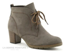 Nouvelles versions 15 Marco Tozzi 2-25107-27 Pepper Comb - Boots Talon Haut Marron Taupe