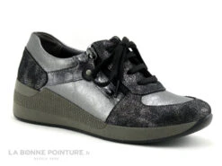 Nouvelles versions 7 Suave VERONA 11001T Jade Acero Navy - Basket Argent Femme