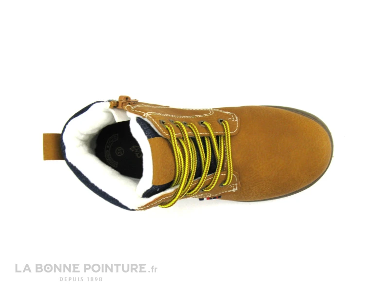 Wipop WYELKOR Camel - Jean - Bottillon GARCON Marron 4 Wipop WYELKOR Camel - Jean - Bottillon GARCON Marron – Image 4