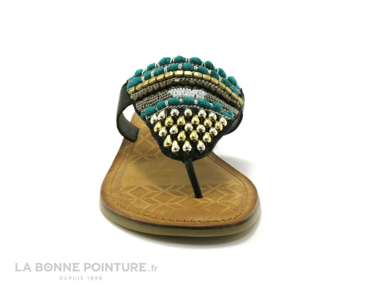 Tamaris 1-27100-28 Black Comb - Tong Noire Perles 2 Tamaris 1-27100-28 Black Comb - Tong Noire Perles â Image 2