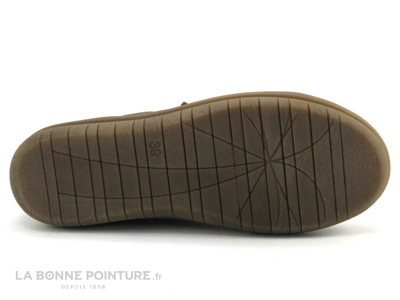 Jungla 7552 Kaki - Chaussure Montante Femme Avec Elastique Et Zip 7 Jungla 7552 Kaki - Chaussure Montante Femme Avec Elastique Et Zip – Image 7