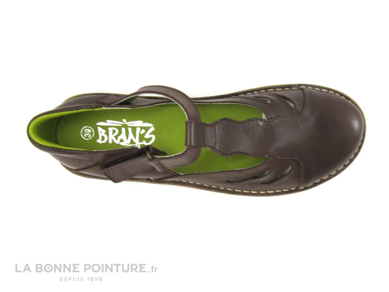 Brans 13136 Marron Chocolat - Chaussure Aeree Femme 6 Brans 13136 Marron Chocolat - Chaussure Aeree Femme â Image 6