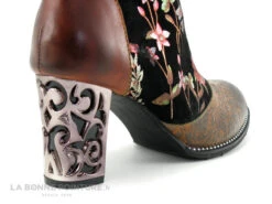 Laura Vita LEDAO 01 Wine - Bottine Femme Avec Fleurs - Talon Haut -Optimal Chaussures Magasin cd24607c73b9e66c561f35ea11d5d5ef img 2133.jpg 174203