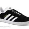 Adidas GAZELLE BB5476 Black White - Basket Noire Et Blanche Homme