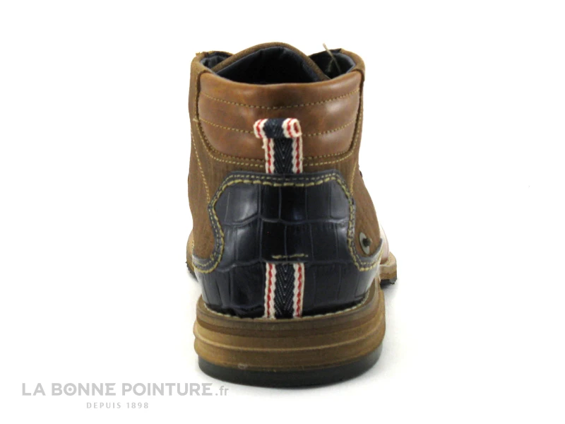 Jooze J5345 X176 Cognac - Boots à Lacet Homme Cuir Marron 4 Jooze J5345 X176 Cognac - Boots à Lacet Homme Cuir Marron – Image 4