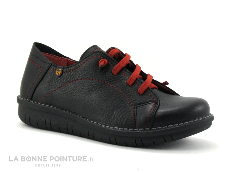 Jungla 7582 Noir - Chaussure Basse Femme Avec Lacet Elastique 5 Jungla 7582 Noir - Chaussure Basse Femme Avec Lacet Elastique â Image 5
