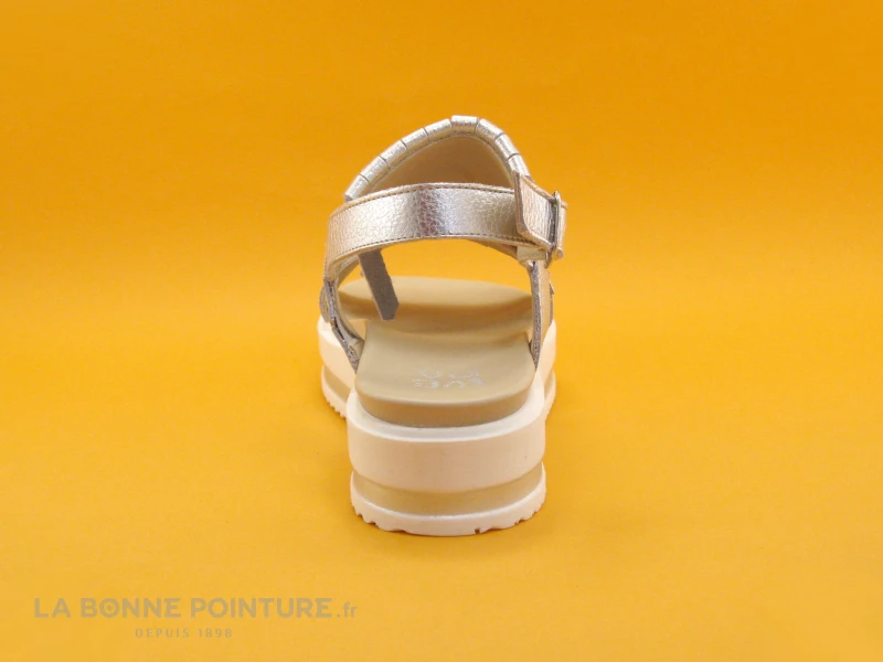 We Do 44562 Silver - Sandale Compensee Gris Metal 4 We Do 44562 Silver - Sandale Compensee Gris Metal – Image 4