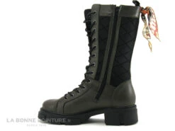 GoodStep 3625-D07 Kaki - Noir Matelasse - Bottine Lacet Femme -Optimal Chaussures Magasin cd24607c73b9e66c561f35ea11d5d5ef img 2403.jpg 174459