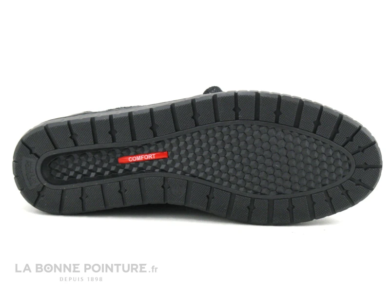 Morans KARTE Noir Argent - Basket Basse Femme En Cuir Avec Zip 7 Morans KARTE Noir Argent - Basket Basse Femme En Cuir Avec Zip – Image 7