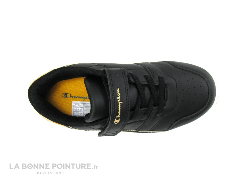 Champion ALTER LOW S32428 - Noir Jaune Beige - Sneakers GARCON 6 Champion ALTER LOW S32428 - Noir Jaune Beige - Sneakers GARCON – Image 6