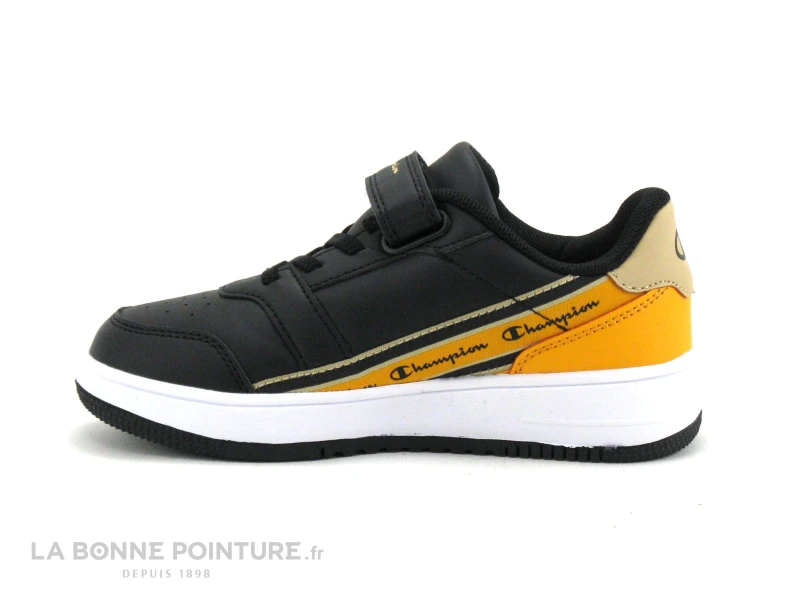 Champion ALTER LOW S32428 - Noir Jaune Beige - Sneakers GARCON 3 Champion ALTER LOW S32428 - Noir Jaune Beige - Sneakers GARCON – Image 3