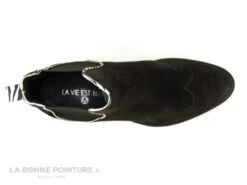 La Vie Est Belle - CACTUS Ebene - Boots Chelsea Femme Marron Fonce 12 La Vie Est Belle - CACTUS Ebene - Boots Chelsea Femme Marron Fonce -Optimal Chaussures Magasin cd24607c73b9e66c561f35ea11d5d5ef img 2500.jpg 163001