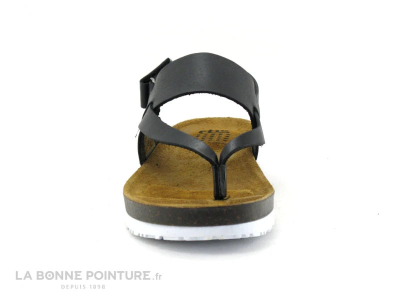 TBS BARTOLI C7004 Noir - Sandale Avec Entre-doigt 2 TBS BARTOLI C7004 Noir - Sandale Avec Entre-doigt â Image 2