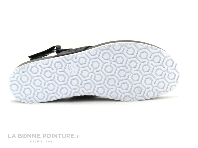 TBS BARTOLI C7004 Noir - Sandale Avec Entre-doigt 7 TBS BARTOLI C7004 Noir - Sandale Avec Entre-doigt â Image 7