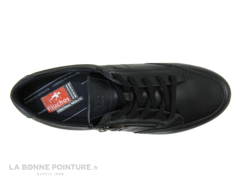 Fluchos DANIEL F1281 Noir Et Marron - Basket Ville Homme 6 Fluchos DANIEL F1281 Noir Et Marron - Basket Ville Homme â Image 6