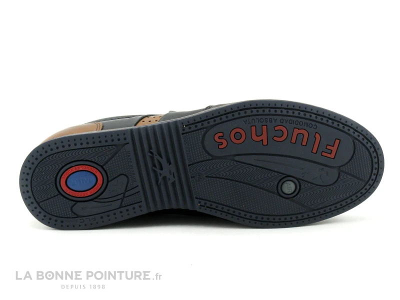 Fluchos DANIEL F1281 Noir Et Marron - Basket Ville Homme 7 Fluchos DANIEL F1281 Noir Et Marron - Basket Ville Homme â Image 7