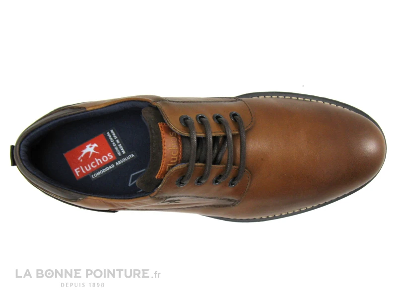 Fluchos F1340 Habana Camel - Chaussure Derbi Homme Marron 6 Fluchos F1340 Habana Camel - Chaussure Derbi Homme Marron – Image 6