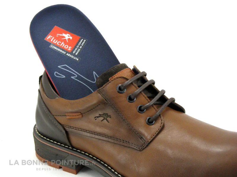 Fluchos F1340 Habana Camel - Chaussure Derbi Homme Marron 5 Fluchos F1340 Habana Camel - Chaussure Derbi Homme Marron – Image 5