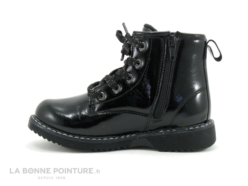 Dockers 49PS702 670 Noir - Graffitis - Boots Mode Fillette 3 Dockers 49PS702 670 Noir - Graffitis - Boots Mode Fillette – Image 3