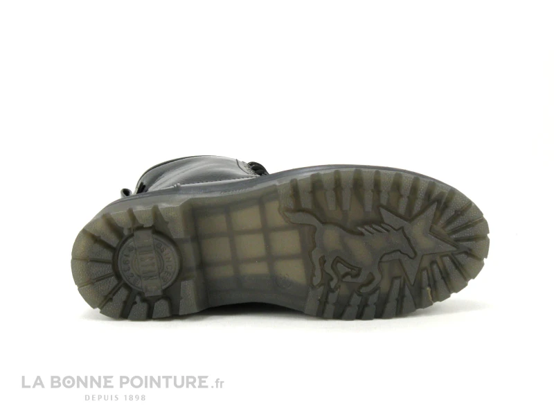 Mustang 5058-603-9 Noir Verni - Bottine Fille Lacet Et Zip 7 Mustang 5058-603-9 Noir Verni - Bottine Fille Lacet Et Zip â Image 7