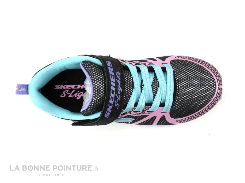Skechers 302042L Shimmer Beams Sporty Glow - Basket Led Fille 6 Skechers 302042L Shimmer Beams Sporty Glow - Basket Led Fille – Image 6