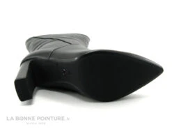 Tamaris 1-25349-29 Black - Bottine Talon Haut En Cuir Noir - Bout Pointu -Optimal Chaussures Magasin cd24607c73b9e66c561f35ea11d5d5ef img 2971.jpg 175199