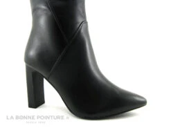 Tamaris 1-25349-29 Black - Bottine Talon Haut En Cuir Noir - Bout Pointu -Optimal Chaussures Magasin cd24607c73b9e66c561f35ea11d5d5ef img 2974.jpg 175200