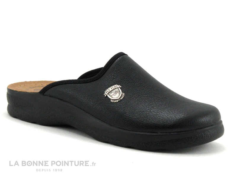 Fly Flot FITRECE Noir - Pantoufle Mule Homme Avec Semelle Cuir 5 Fly Flot FITRECE Noir - Pantoufle Mule Homme Avec Semelle Cuir â Image 5