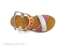 Wipop REGENCE Argent Rose - Miroirs - Nu-pieds Fille -Optimal Chaussures Magasin cd24607c73b9e66c561f35ea11d5d5ef img 3045.jpg 121062