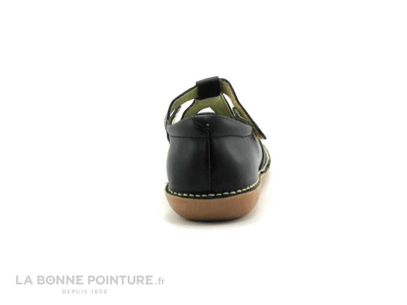 Brans 1082 Noir - Chaussure Basse - Bride Salome 4 Brans 1082 Noir - Chaussure Basse - Bride Salome â Image 4