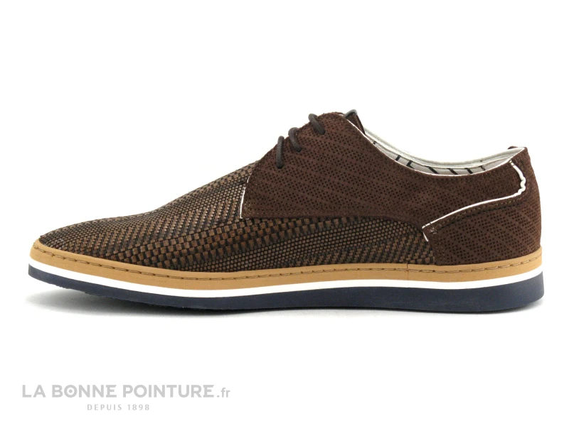 Coxx Borba MNEWMAROT Brown - A103-03 - Chaussure Derby Homme 3 Coxx Borba MNEWMAROT Brown - A103-03 - Chaussure Derby Homme – Image 3