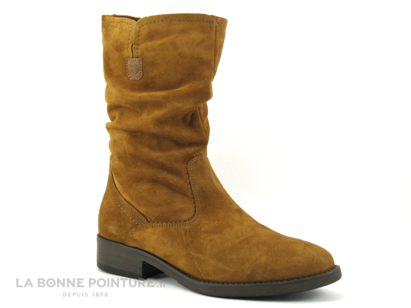 Tamaris 1-25480-27 Cognac - Bottine Femme Marron Clair 5 Tamaris 1-25480-27 Cognac - Bottine Femme Marron Clair – Image 5