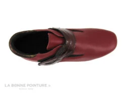 Pedi Girl GILIAN Bordeaux - Chaussure Montante - Bride A Scratch -Optimal Chaussures Magasin cd24607c73b9e66c561f35ea11d5d5ef img 3191.jpg 163838