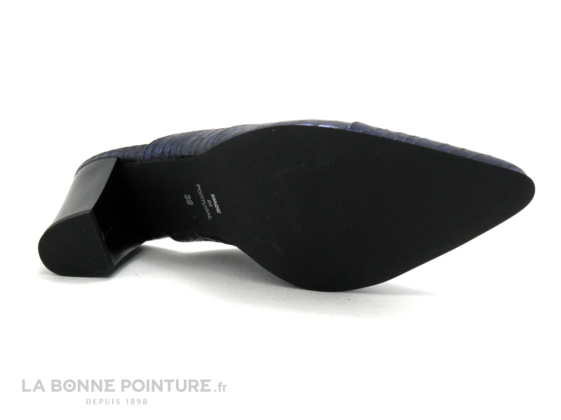 Vidi Studio BACOURT - Lizard Grey Blue - Sabot Pointu - Talon Haut 7 Vidi Studio BACOURT - Lizard Grey Blue - Sabot Pointu - Talon Haut – Image 7