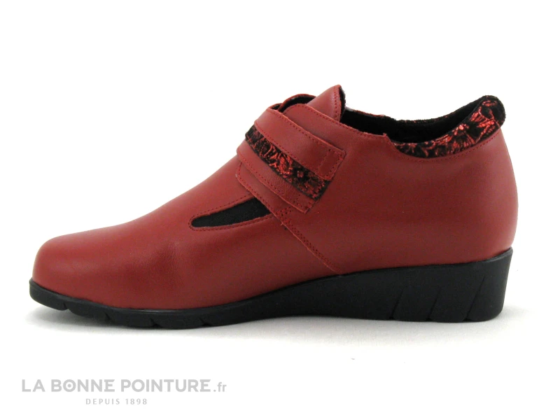 Pedi Girl BILIAN - Rouge - Bordeaux - Chaussure Montante Femme 3 Pedi Girl BILIAN - Rouge - Bordeaux - Chaussure Montante Femme – Image 3