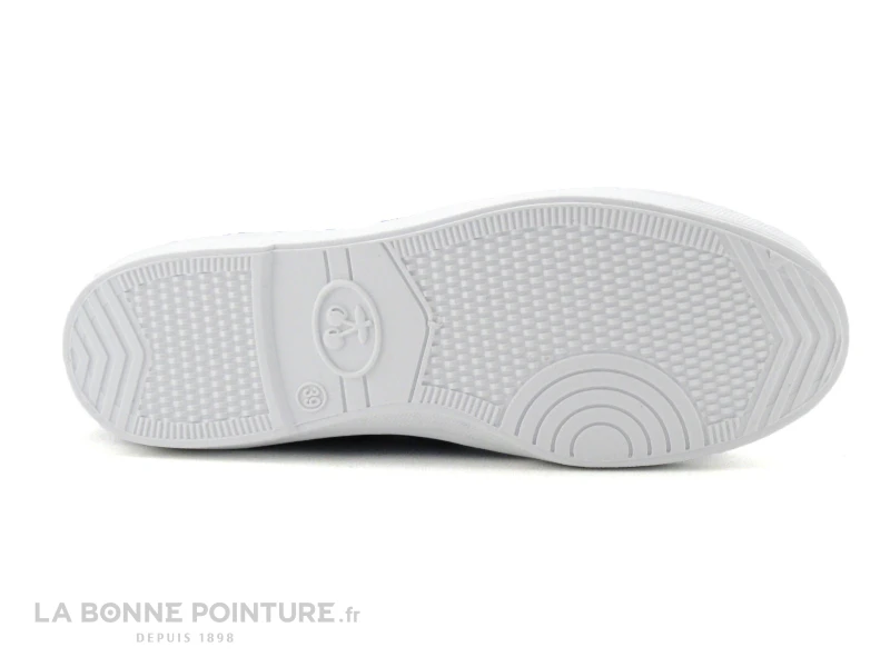 Le Temps Des Cerises BASIC 02 Stone - Basket Toile Gris Bleu 7 Le Temps Des Cerises BASIC 02 Stone - Basket Toile Gris Bleu – Image 7