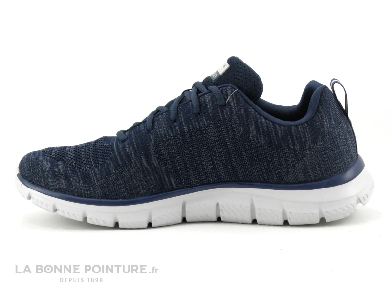 Skechers Track Front Runner Bleu Marine - Basket Sport Homme 3 Skechers Track Front Runner Bleu Marine - Basket Sport Homme – Image 3