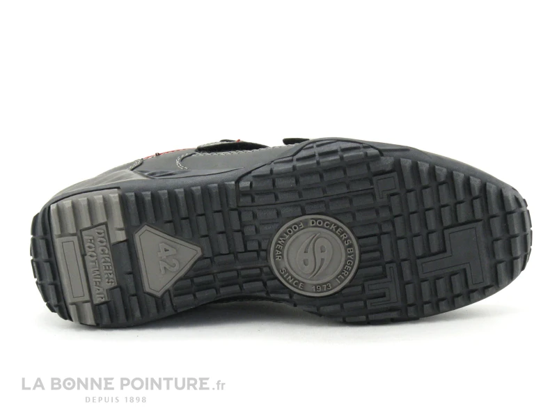 Dockers 44BN006-650120 - Basket Grise Homme - 2 Velcros 7 Dockers 44BN006-650120 - Basket Grise Homme - 2 Velcros – Image 7