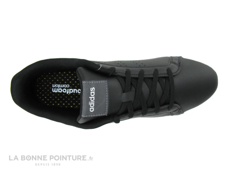 Adidas COURTPOINT BASE Noir - FW7384 - Basket Femme 6 Adidas COURTPOINT BASE Noir - FW7384 - Basket Femme â Image 6