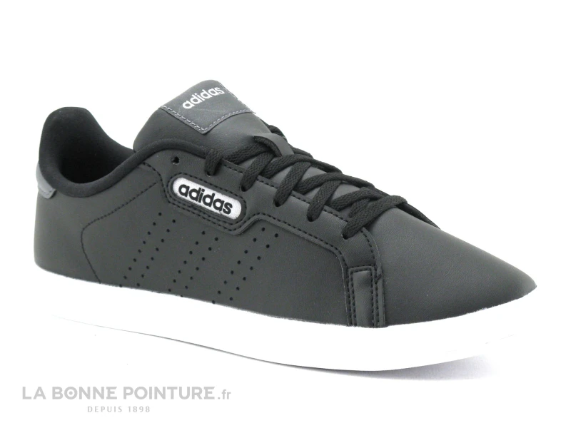 Adidas COURTPOINT BASE Noir - FW7384 - Basket Femme 1 Adidas COURTPOINT BASE Noir - FW7384 - Basket Femme