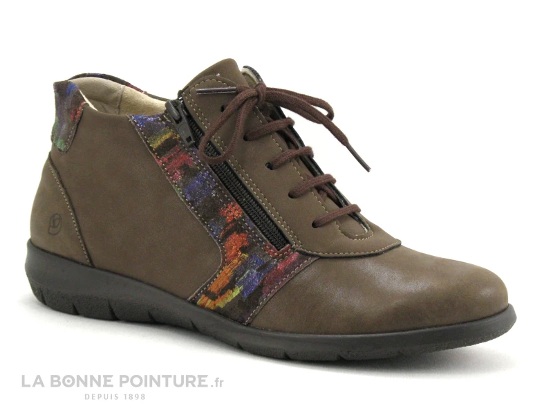 Suave Oxford 6601TS Coyote Multi - Chaussure Montante Femme 1 Suave Oxford 6601TS Coyote Multi - Chaussure Montante Femme