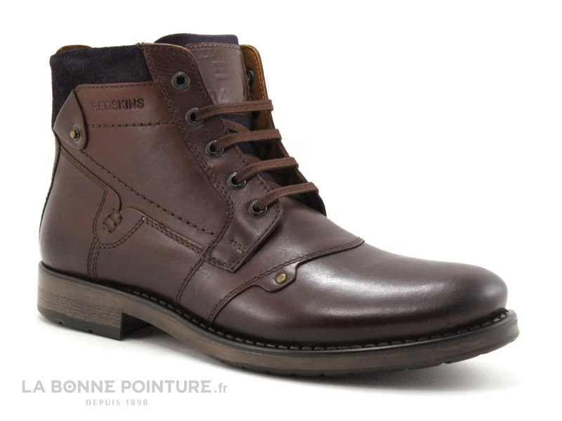 Redskins NOYER JS641ZS Brandy Marine - Bottine Homme 1 Redskins NOYER JS641ZS Brandy Marine - Bottine Homme