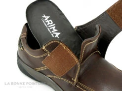 Arima OSVALD Coffee - Chaussure Homme Cuir Marron - Bride Velcro 11 Arima OSVALD Coffee - Chaussure Homme Cuir Marron - Bride Velcro -Optimal Chaussures Magasin cd24607c73b9e66c561f35ea11d5d5ef img 3724.jpg 164469