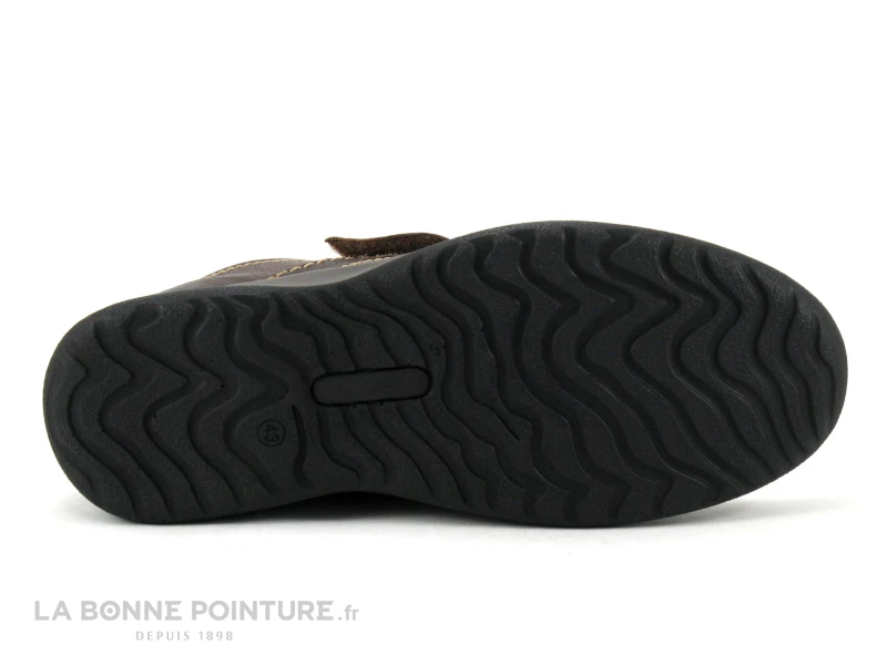 Arima OSVALD Coffee - Chaussure Homme Cuir Marron - Bride Velcro 7 Arima OSVALD Coffee - Chaussure Homme Cuir Marron - Bride Velcro â Image 7