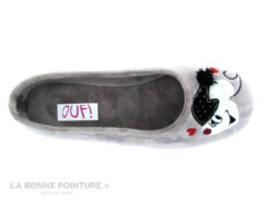 Ouf TRALY Taupe - Souris Bonnet Noir - Coeurs - Pantoufle Ballerine 9 Ouf TRALY Taupe - Souris Bonnet Noir - Coeurs - Pantoufle Ballerine -Optimal Chaussures Magasin cd24607c73b9e66c561f35ea11d5d5ef img 3732.jpg 176117